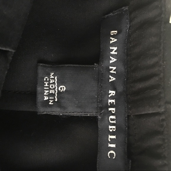 Black 100% Silk Banana Republic dress - Picture 4 of 4